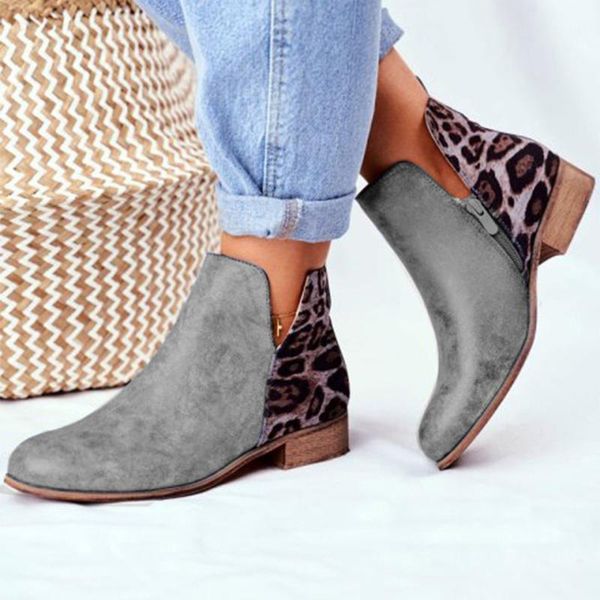 boots ankle for women retro pu leather 2021 woman vintage leopard low heels women's zip shoes female short plus size 43, Black
boots ankle for women retro pu leather 2021 woman vintage leopard low heels women's zip shoes female short plus size 43, Black