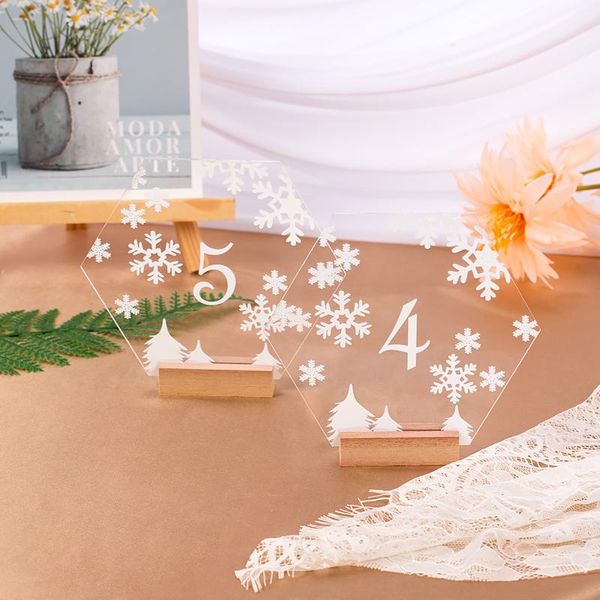 party decoration winter wedding table numbers,hexagon acrylic numbers,wedding numbers,winter snowflake,halloween party,christmas part
party decoration winter wedding table numbers,hexagon acrylic numbers,wedding numbers,winter snowflake,halloween party,christmas part