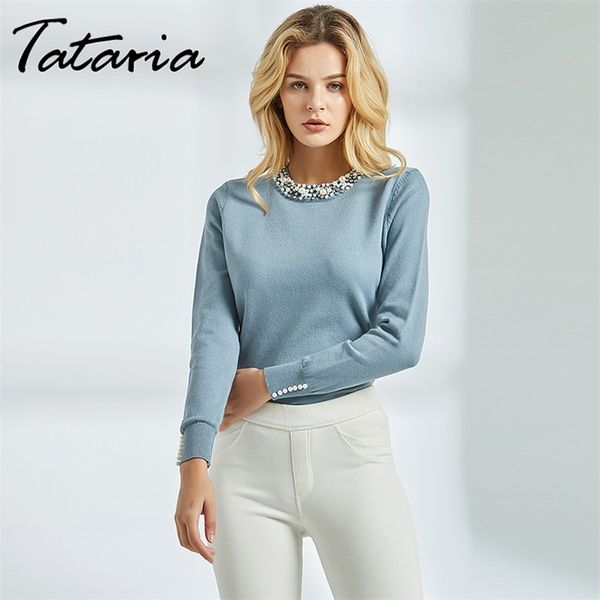 1 long sleeve pullover for women pearl beaded sweater jumpers with pearls knitting female solid slim 210514, White;black
1 long sleeve pullover for women pearl beaded sweater jumpers with pearls knitting female solid slim 210514, White;black
