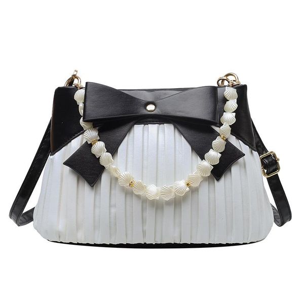 shoulder bags fashion sweet handbag women 2021 summer retro bow pleated shell bag ladies messenger
shoulder bags fashion sweet handbag women 2021 summer retro bow pleated shell bag ladies messenger