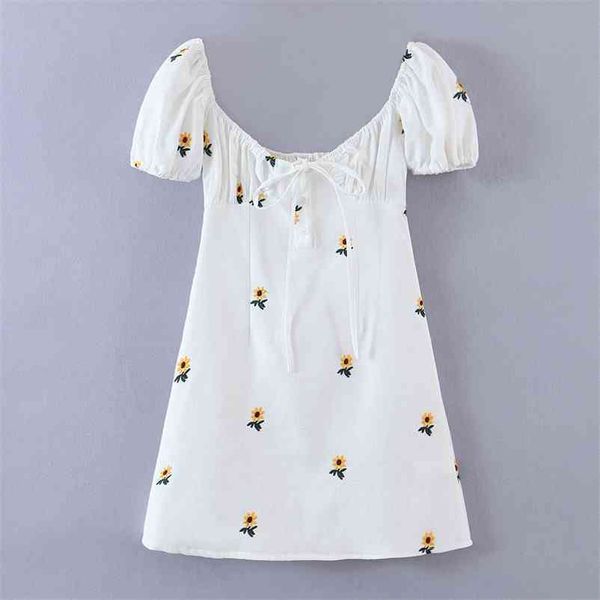 women summer mini dress super fairy embroidered floral short sleeve cotton 210524, Black;gray
women summer mini dress super fairy embroidered floral short sleeve cotton 210524, Black;gray