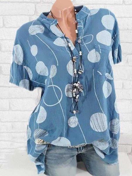 women's blouses & shirts women large size shirt ladies fashion casual wave point short-sl e3zu, White
women's blouses & shirts women large size shirt ladies fashion casual wave point short-sl e3zu, White