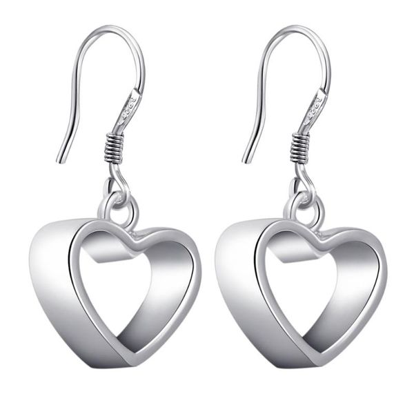 dangle & chandelier jewelry heart drop earrings for women silver color brincos earring classic party gift ae153
dangle & chandelier jewelry heart drop earrings for women silver color brincos earring classic party gift ae153