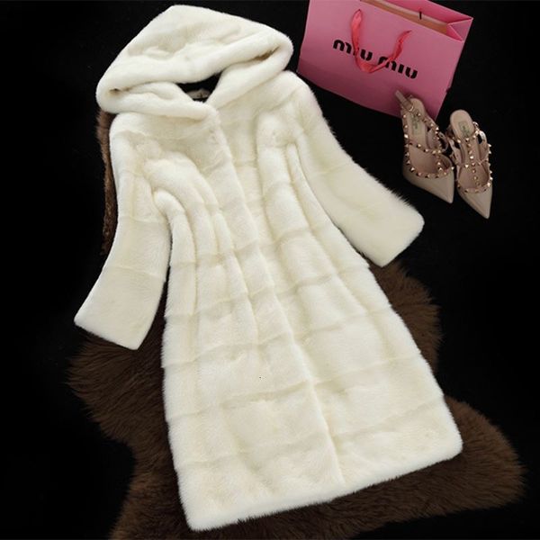 faux vest fashion wide-waisted full new fur mink coat female high imitation rejection cap long section laipelar, Black
faux vest fashion wide-waisted full new fur mink coat female high imitation rejection cap long section laipelar, Black