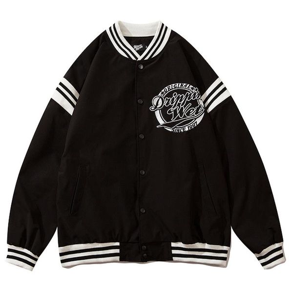 men's jackets men letter embroidery varsity jacket harajuku baseball loose streetwear spring autumn patchwork masculina, Black;brown
men's jackets men letter embroidery varsity jacket harajuku baseball loose streetwear spring autumn patchwork masculina, Black;brown