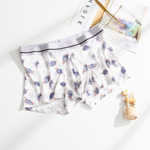 tanggesang middle waist printed boxer pants silk comfortable breathable underwear men's fashion thin, Black;white
tanggesang middle waist printed boxer pants silk comfortable breathable underwear men's fashion thin, Black;white