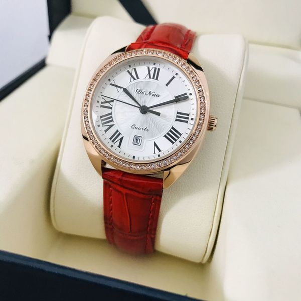 dino watch women's pearl bright leather real belt waterproof high grade fashion quartz diamond, Slivery;brown
dino watch women's pearl bright leather real belt waterproof high grade fashion quartz diamond, Slivery;brown