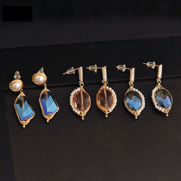 dangle & chandelier luxury irregular crystal piercing earrings women engagement jewelry handmade freshwater pearl hanging eh039, Silver
dangle & chandelier luxury irregular crystal piercing earrings women engagement jewelry handmade freshwater pearl hanging eh039, Silver