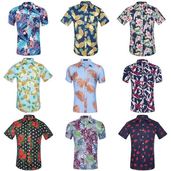 men's casual shirts aloha sandbeach flower mens sleeves lapel short tropical print, White;black
men's casual shirts aloha sandbeach flower mens sleeves lapel short tropical print, White;black