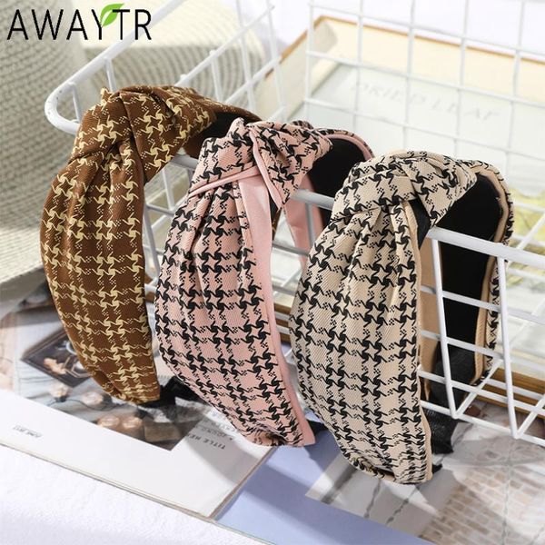 wide knot hairband for women elastic plaid print headband headdress bezel bow girls hair hoop bands female accessories
wide knot hairband for women elastic plaid print headband headdress bezel bow girls hair hoop bands female accessories