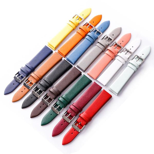 watch bands fashion leather band flat pattern strap replacement stainless steel buckle bracelet for men women wb164, Black;brown
watch bands fashion leather band flat pattern strap replacement stainless steel buckle bracelet for men women wb164, Black;brown