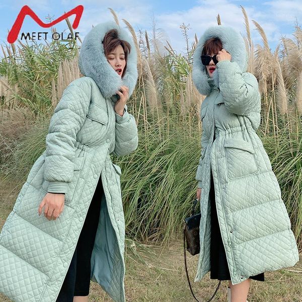 women's down & parkas winter 90% white duck jacket large fur collar hooded long parka thick warm coat windproof snow outwear, Black
women's down & parkas winter 90% white duck jacket large fur collar hooded long parka thick warm coat windproof snow outwear, Black