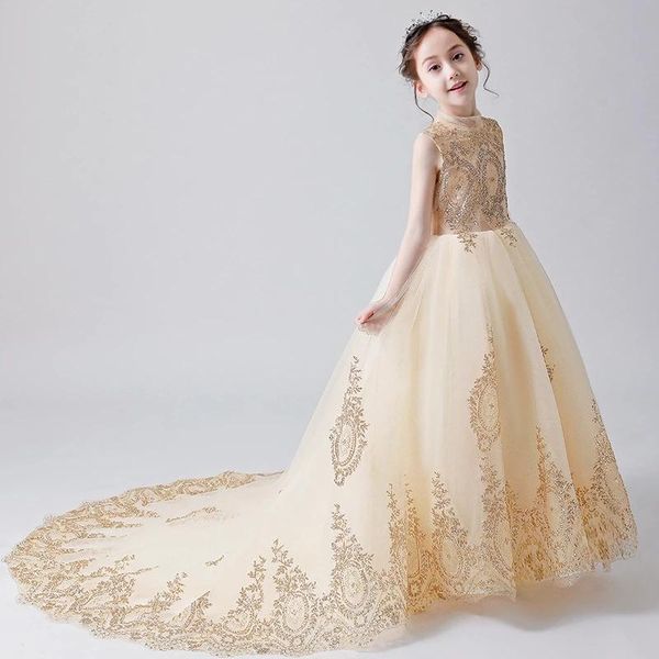flower girl piano costume little host children catwalk puffy evening dress tail model princess skirt ethnic clothing, Red
flower girl piano costume little host children catwalk puffy evening dress tail model princess skirt ethnic clothing, Red
