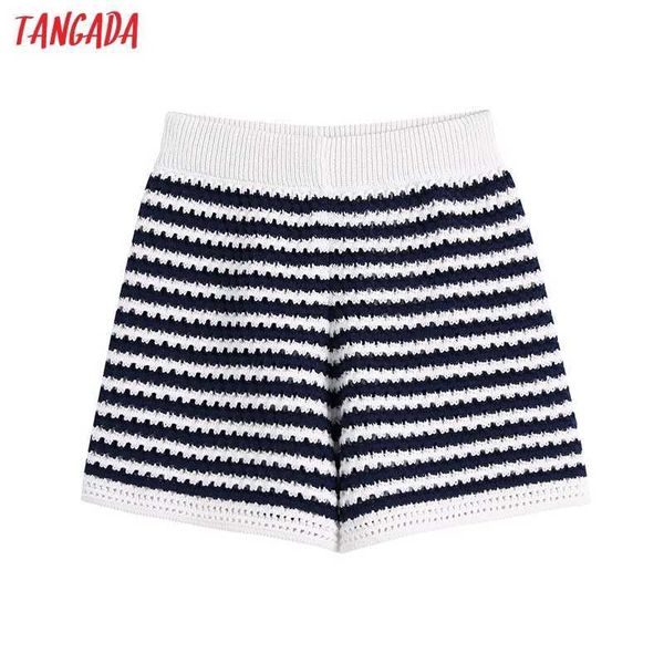 tangada women elegant striped skirt shorts summer casual knit shorts pantalones be689 210609, White;black
tangada women elegant striped skirt shorts summer casual knit shorts pantalones be689 210609, White;black