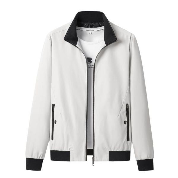 men's jackets solid color baseball jacket men casual stand collar bomber mens autumn slim fit male, Black;brown
men's jackets solid color baseball jacket men casual stand collar bomber mens autumn slim fit male, Black;brown