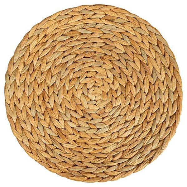 tools & accessories hand-woven water hyacinth grass placemat casserole mat non-slip insulation straw placemat, 5pcs
tools & accessories hand-woven water hyacinth grass placemat casserole mat non-slip insulation straw placemat, 5pcs