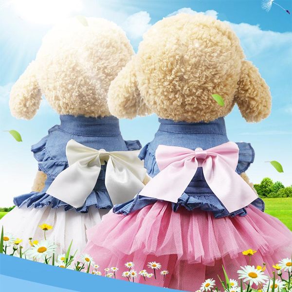 dog apparel spring and summer cat clothes cowboy skirt dress personal adornment pink white
dog apparel spring and summer cat clothes cowboy skirt dress personal adornment pink white