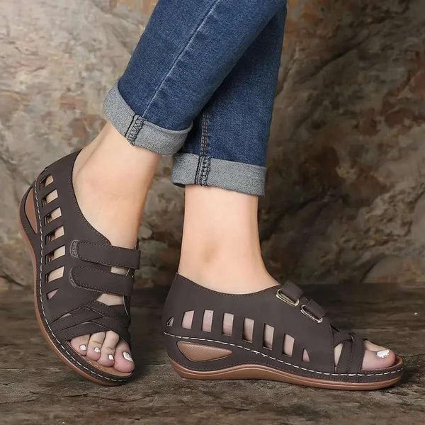 2021 beach sandals women summer shoes thick sole wedges ladies holiday, Black
2021 beach sandals women summer shoes thick sole wedges ladies holiday, Black