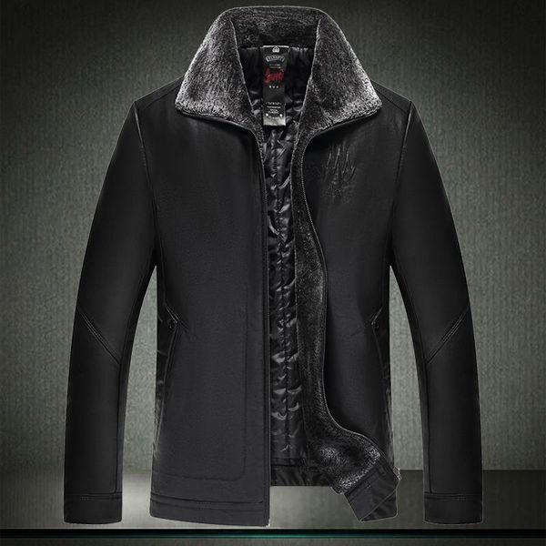 men's fur & faux 5xl size 7xl 6xl men winter parkas fleece leather jacket plus velvet keep warm thick stylish mans coat 8828, Black
men's fur & faux 5xl size 7xl 6xl men winter parkas fleece leather jacket plus velvet keep warm thick stylish mans coat 8828, Black