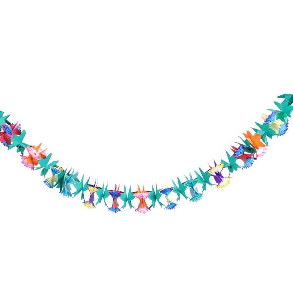 wallpapers 1pc birthday party banner decorative background string flag hawaii theme