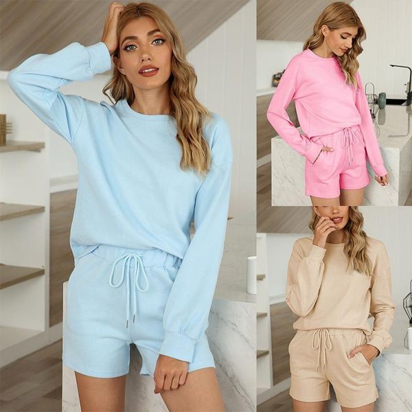 ladies loose and comfortable piece set women lounge wear pullover woman clothing solid long sleeve vetement femme casual cotton women's, Gray
ladies loose and comfortable piece set women lounge wear pullover woman clothing solid long sleeve vetement femme casual cotton women's, Gray
