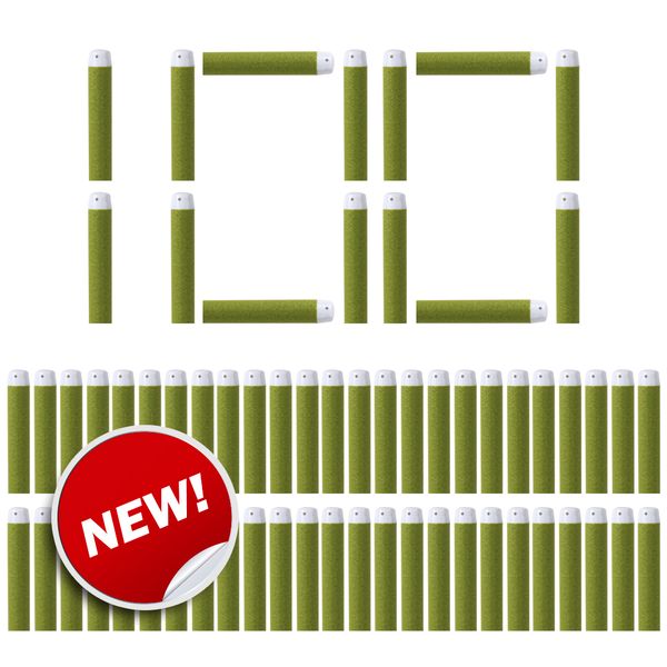 100pcs darts for nerf halo soft hollow hole head 7.2cm refill darts toy gun bullets for nerf series blasters xmas
100pcs darts for nerf halo soft hollow hole head 7.2cm refill darts toy gun bullets for nerf series blasters xmas