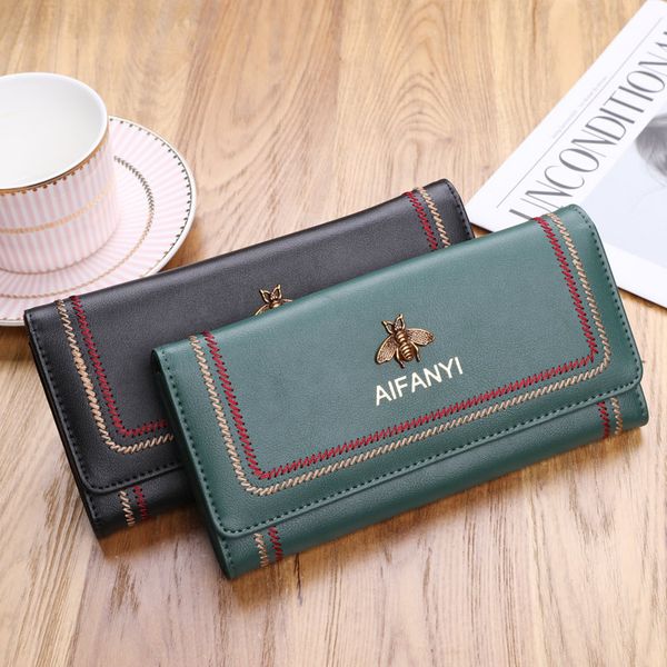 anti theft and anti brush leather buckle folding women's long 2021 new high-capacity multi card holder wallet, Red;black
anti theft and anti brush leather buckle folding women's long 2021 new high-capacity multi card holder wallet, Red;black