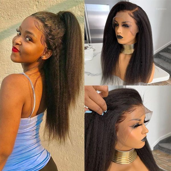 synthetic wigs yaki straight hair wig for women natural hairline kinky long afro heat resistant fiber1, Black
synthetic wigs yaki straight hair wig for women natural hairline kinky long afro heat resistant fiber1, Black