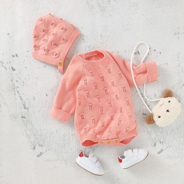 rompers baby bodysuits born infant girls long sleeve knit clothes 0-18m autumn winter toddler kids onesie caps 2pcs sweater wear, Blue
rompers baby bodysuits born infant girls long sleeve knit clothes 0-18m autumn winter toddler kids onesie caps 2pcs sweater wear, Blue