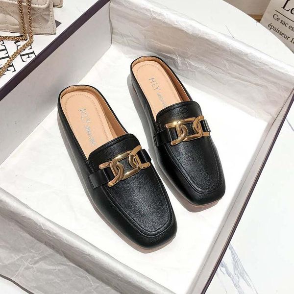 slippers flat shoes female womens outdoor loafers low square toe slides pantofle rivet 2021 soft rubber casual metal decoration, Black
slippers flat shoes female womens outdoor loafers low square toe slides pantofle rivet 2021 soft rubber casual metal decoration, Black
