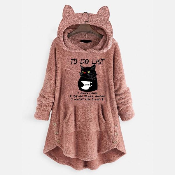 women's hoodies & sweatshirts irregular warm sweatshirt pullover long 2021 for girls loose fleece oversize and autumn winter hoody, Black
women's hoodies & sweatshirts irregular warm sweatshirt pullover long 2021 for girls loose fleece oversize and autumn winter hoody, Black