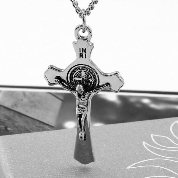 pendant necklaces cross for women men luxury jesus necklace women/men stainless steel jewelry inri crucifix piece pendants, Silver
pendant necklaces cross for women men luxury jesus necklace women/men stainless steel jewelry inri crucifix piece pendants, Silver
