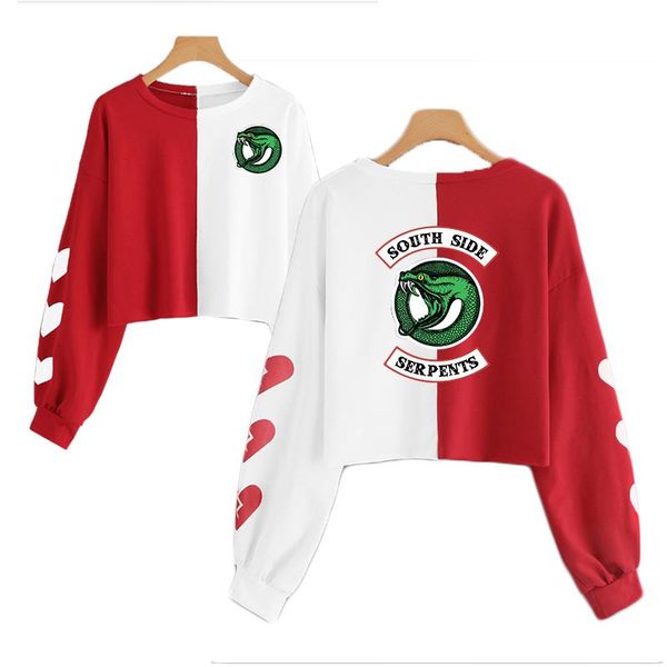 women's hoodies & sweatshirts fashion harajuku patchwork kpop streetwear south side serpents hoodie sweatshirt women heart color b, Black
women's hoodies & sweatshirts fashion harajuku patchwork kpop streetwear south side serpents hoodie sweatshirt women heart color b, Black