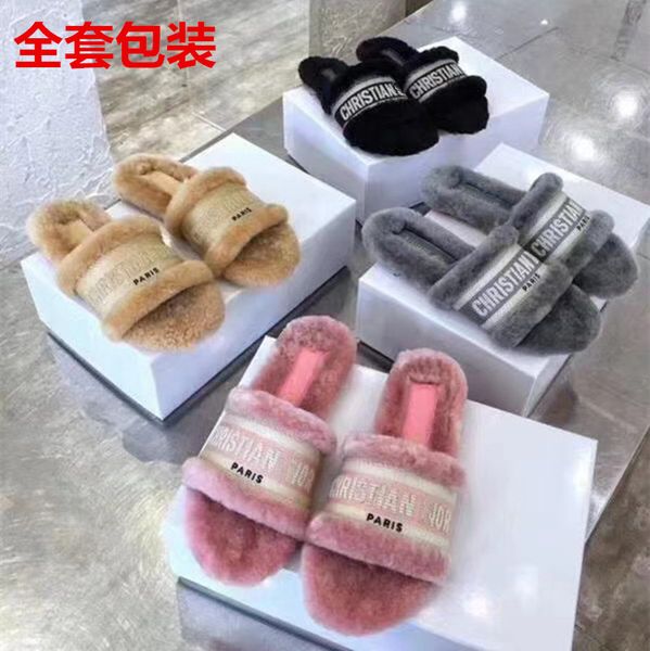 slippers sandals d family embroidered letter one line slippers women's autumn and winter 2021real rabbit hair slippers casual flat shoe, Black
slippers sandals d family embroidered letter one line slippers women's autumn and winter 2021real rabbit hair slippers casual flat shoe, Black