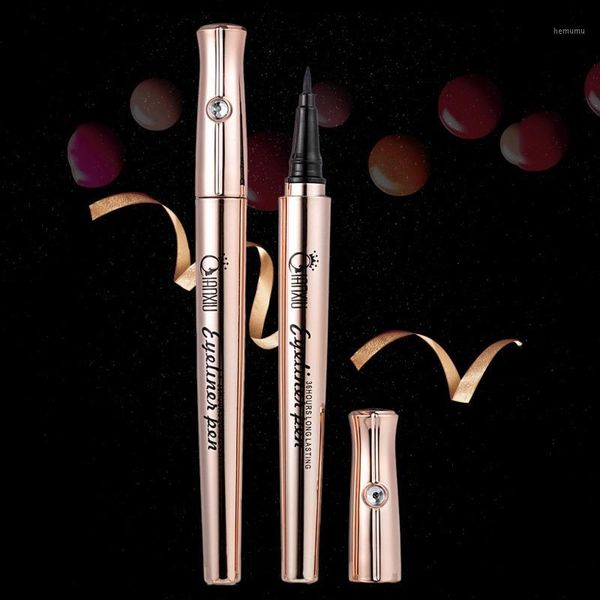 waterproof smudge-proof cosmetic beauty eyes black long lasting liquid eye liner1