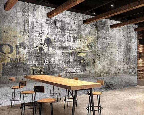 wallpapers custom self adhesive wallpaper 3d po mural industrial wind retro vintage cement letter tv home background painting
wallpapers custom self adhesive wallpaper 3d po mural industrial wind retro vintage cement letter tv home background painting