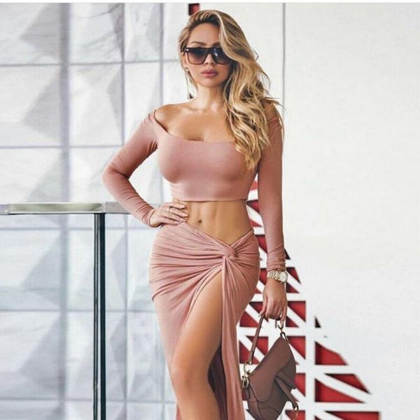 two piece dress 4 colors women jumpsuit long sleeve crop gypsy hippie skirts clubwear romper set female casual fashion party, White
two piece dress 4 colors women jumpsuit long sleeve crop gypsy hippie skirts clubwear romper set female casual fashion party, White