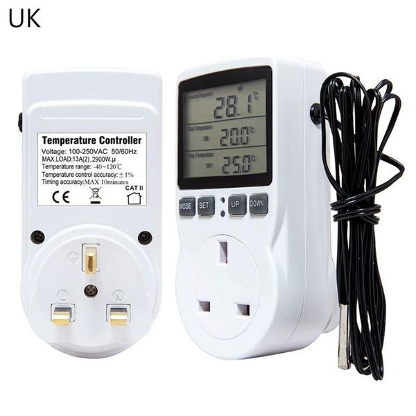 smart power plugs multi-function thermostat digital temperature controller socket outlet w/ timer switch sensor probe heating cooling 16a p9
smart power plugs multi-function thermostat digital temperature controller socket outlet w/ timer switch sensor probe heating cooling 16a p9