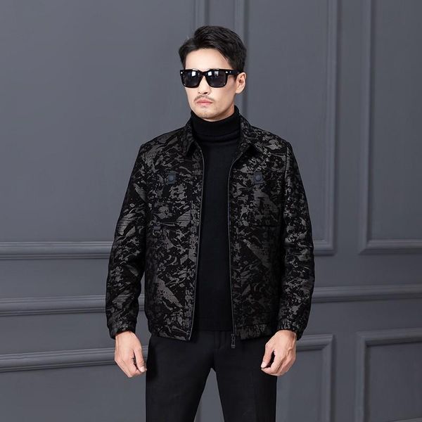 genuine leather printing jacket men loose fit turn-down collar casual outerwear large size 5xl long sleeve mens sheepskin coat men's &, Black
genuine leather printing jacket men loose fit turn-down collar casual outerwear large size 5xl long sleeve mens sheepskin coat men's &, Black