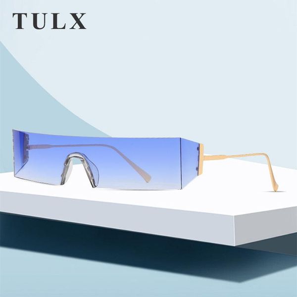 sunglasses rimless one piece women 2021 fashion brand punk men glasses clear ocean lens cool hip hop eyewear uv400, White;black
sunglasses rimless one piece women 2021 fashion brand punk men glasses clear ocean lens cool hip hop eyewear uv400, White;black