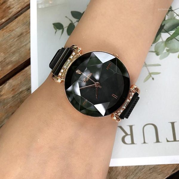 wristwatches 2021 luxury woman watch women magnet buckle dress watches fashion quartz watchs stainless steel relojes para mujer, Slivery;brown
wristwatches 2021 luxury woman watch women magnet buckle dress watches fashion quartz watchs stainless steel relojes para mujer, Slivery;brown