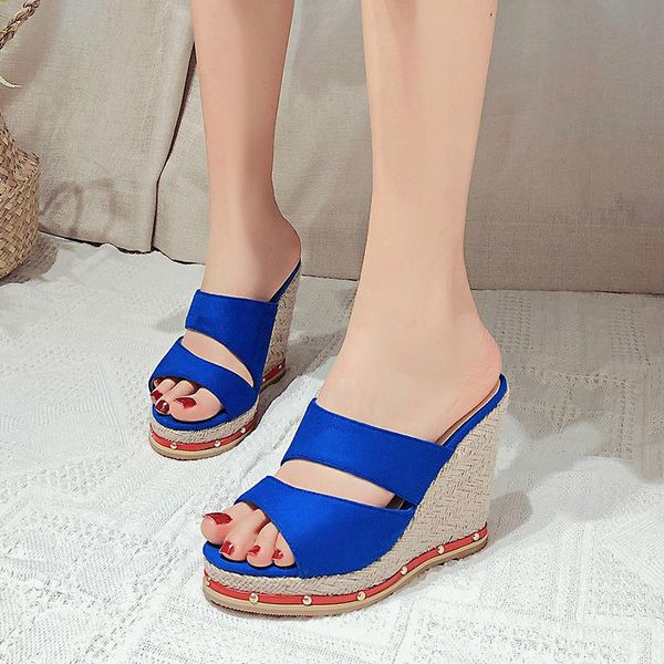 straw with platform heels and blinking suede heels, spring slingback fashion women's shoes 11cm dress, Black
straw with platform heels and blinking suede heels, spring slingback fashion women's shoes 11cm dress, Black