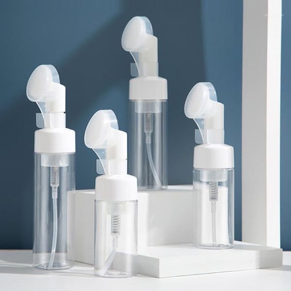 storage bottles & jars press the silicone brush head foam bottle mousse foaming intensive cleansing makeup sub-bottle
storage bottles & jars press the silicone brush head foam bottle mousse foaming intensive cleansing makeup sub-bottle
