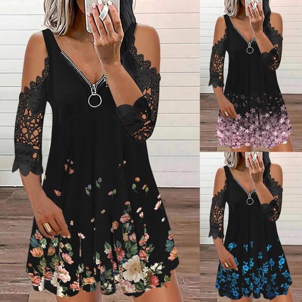 casual dresses open back zipper women's fashion solid color plus size dress v-neck short sleeve strap 2021 vestidos, Black;gray
casual dresses open back zipper women's fashion solid color plus size dress v-neck short sleeve strap 2021 vestidos, Black;gray