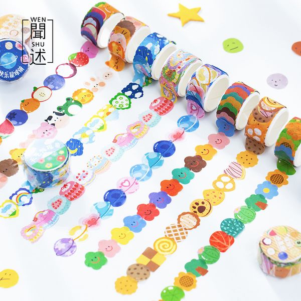 100 pcs/pack kawaii fruit animals face dot washi stickers round stickers dot writing washi tape for diy crafts scrapbooking
100 pcs/pack kawaii fruit animals face dot washi stickers round stickers dot writing washi tape for diy crafts scrapbooking