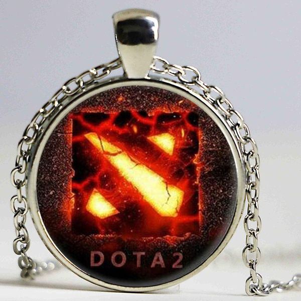 chain dota 2 glass necklace collares game necklaces statement pendant for men women gift steampunk, Silver
chain dota 2 glass necklace collares game necklaces statement pendant for men women gift steampunk, Silver