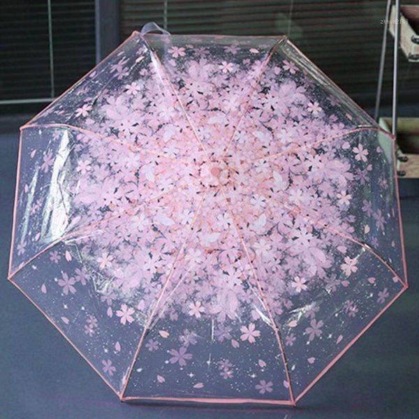 umbrellas folding cherry umbrella transparent clear three 8 rib windproof women rain est1
umbrellas folding cherry umbrella transparent clear three 8 rib windproof women rain est1