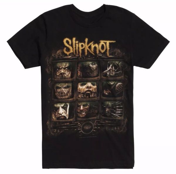 slipknot video screen t-shirt new authentic & licensed front & back design, White;black
slipknot video screen t-shirt new authentic & licensed front & back design, White;black