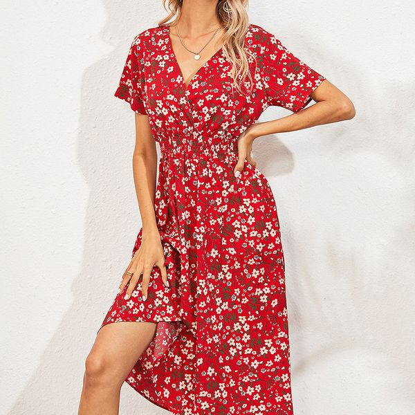 yellow vintage floral print women summer dress 2021 casual v-neck short sleeve a-line chiffon beach midi dresses vestidos v-neck, Black;gray
yellow vintage floral print women summer dress 2021 casual v-neck short sleeve a-line chiffon beach midi dresses vestidos v-neck, Black;gray