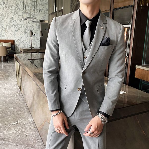 ( jacket + vest + pants ) high-end brand formal groom wedding dress striped suit three-piece suit stage performance social suit 4xl 5xl, White;black
( jacket + vest + pants ) high-end brand formal groom wedding dress striped suit three-piece suit stage performance social suit 4xl 5xl, White;black